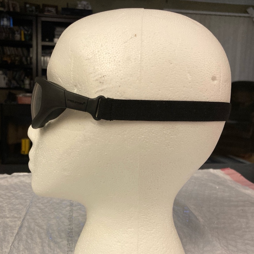 PELTOR Impact/Dust Resistant Goggle: Black, Wraparound Goggles, Polycarbonate - Picture 5 of 16